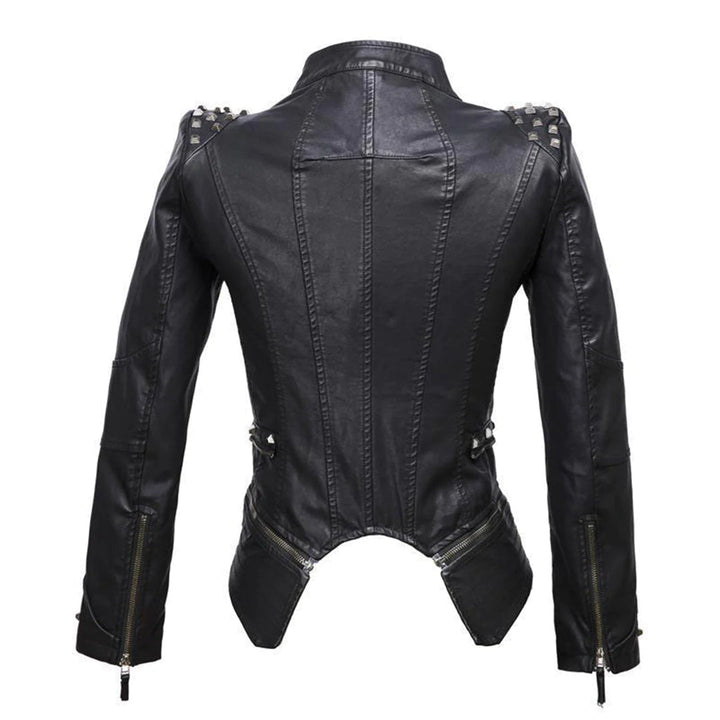 Echoarchiv | Slim Fit Biker jacke Für Damen Perfekt Für Alltag