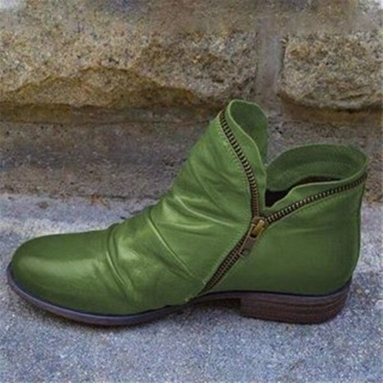 Echoarchiv | Lederstiefel mit Reißverschluss