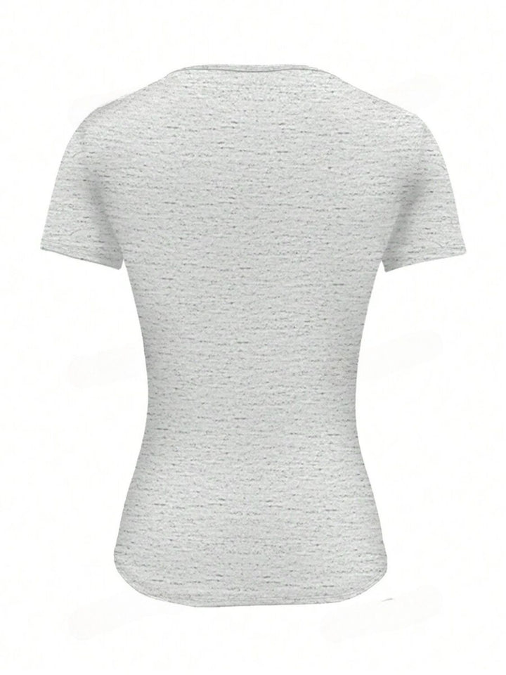 Echoarchiv | Rundhalsausschnitt Kurzarm T-Shirt