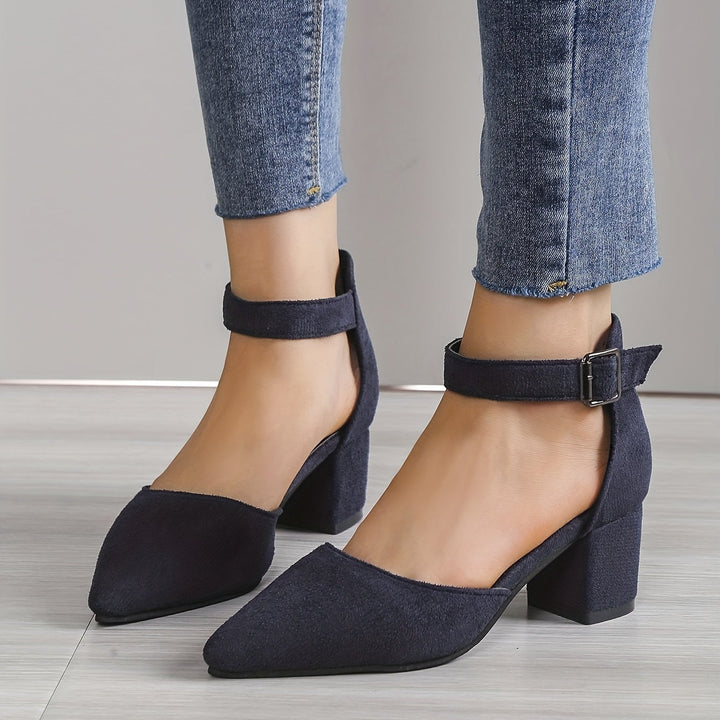 Echoarchiv | Damen Sandalen mit Blockabsatz Schnürung, mit Knöchelriemen, Elegant