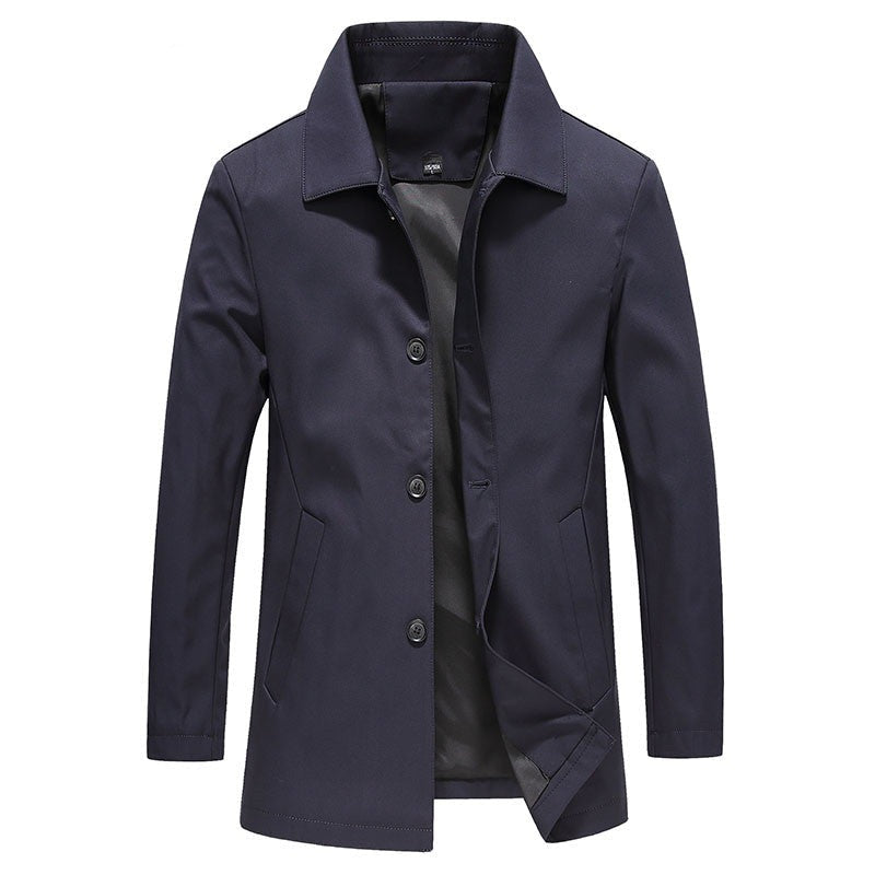 Echoarchiv | Herren Knopf-down Kragen Jacke