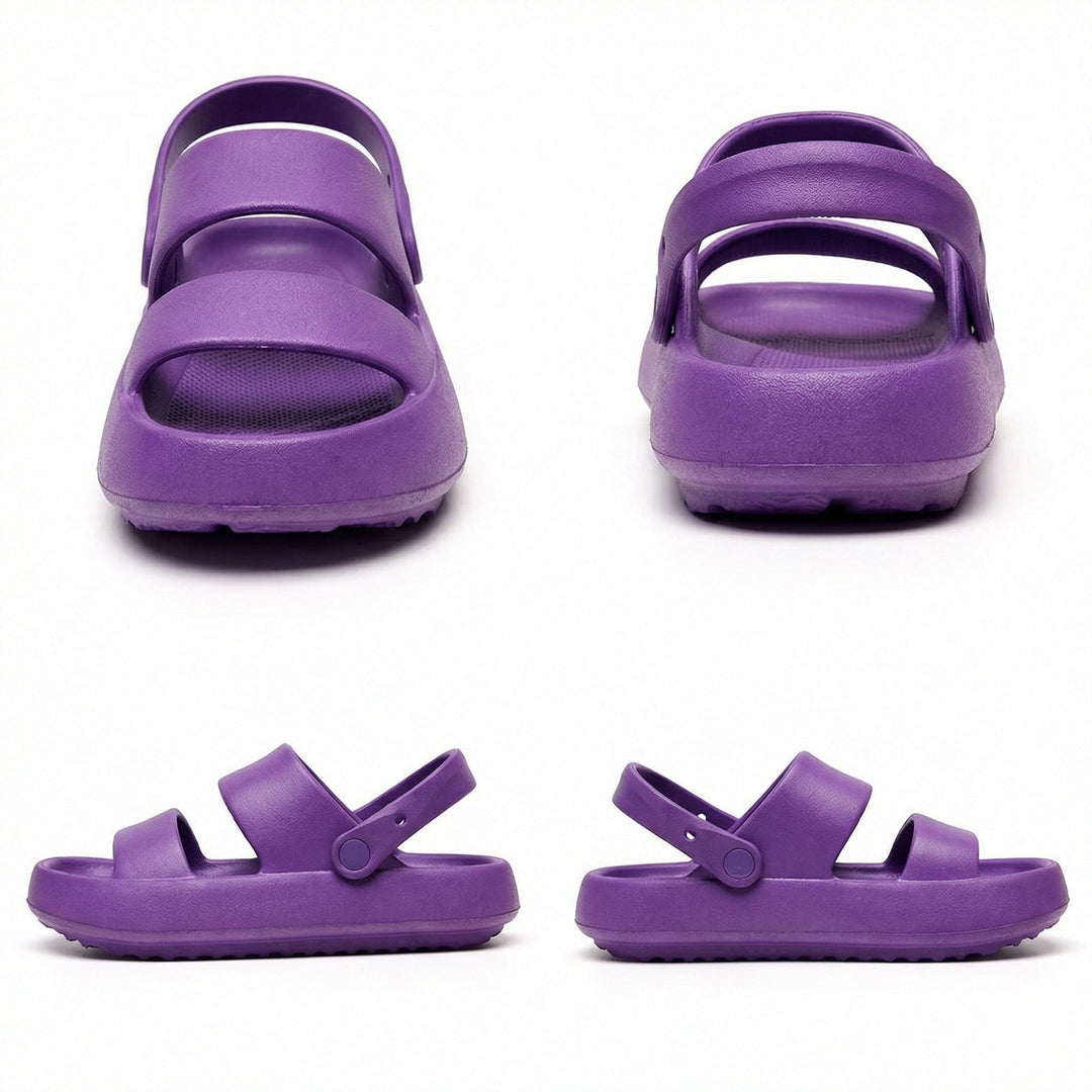 Echoarchiv | Orthopädische Sandalen Comfort Plus Pantoletten mit Doppelriemen Gepolsterte, Lässige Slip-On-Sandalen