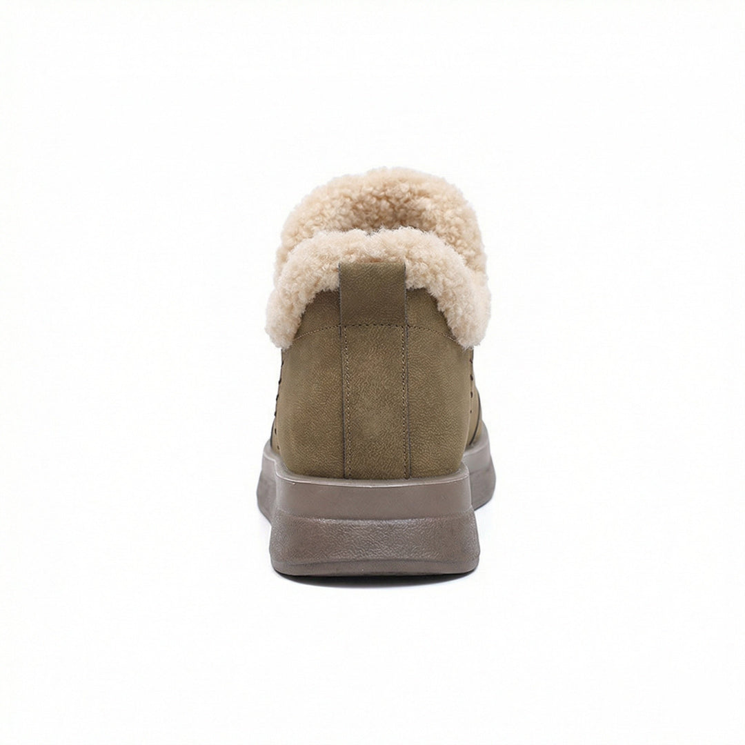 Damen Lammfell gefütterte Winterstiefel Echoarchiv