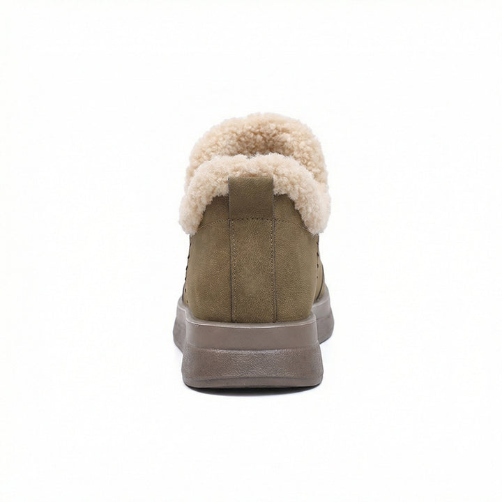 Damen Lammfell gefütterte Winterstiefel Echoarchiv