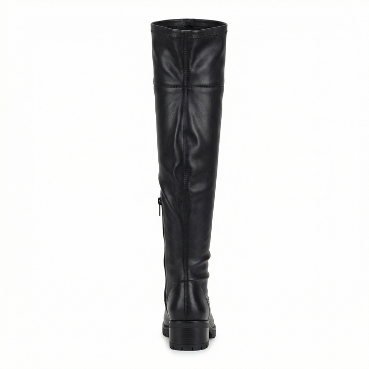 Echoarchiv | Flache Overknee-Stiefel aus für den Winter