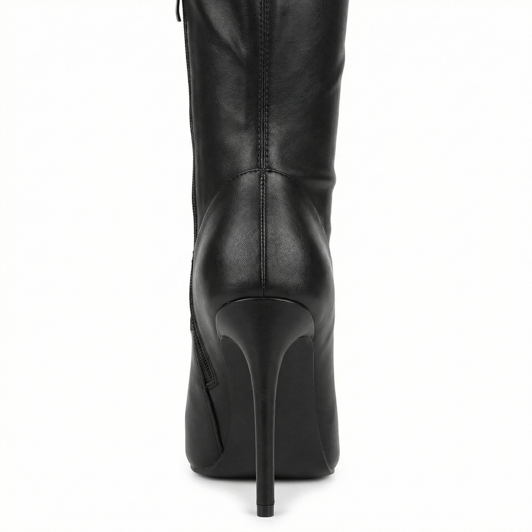 Echoarchiv | Flache Overknee-Stiefel aus für den Winter