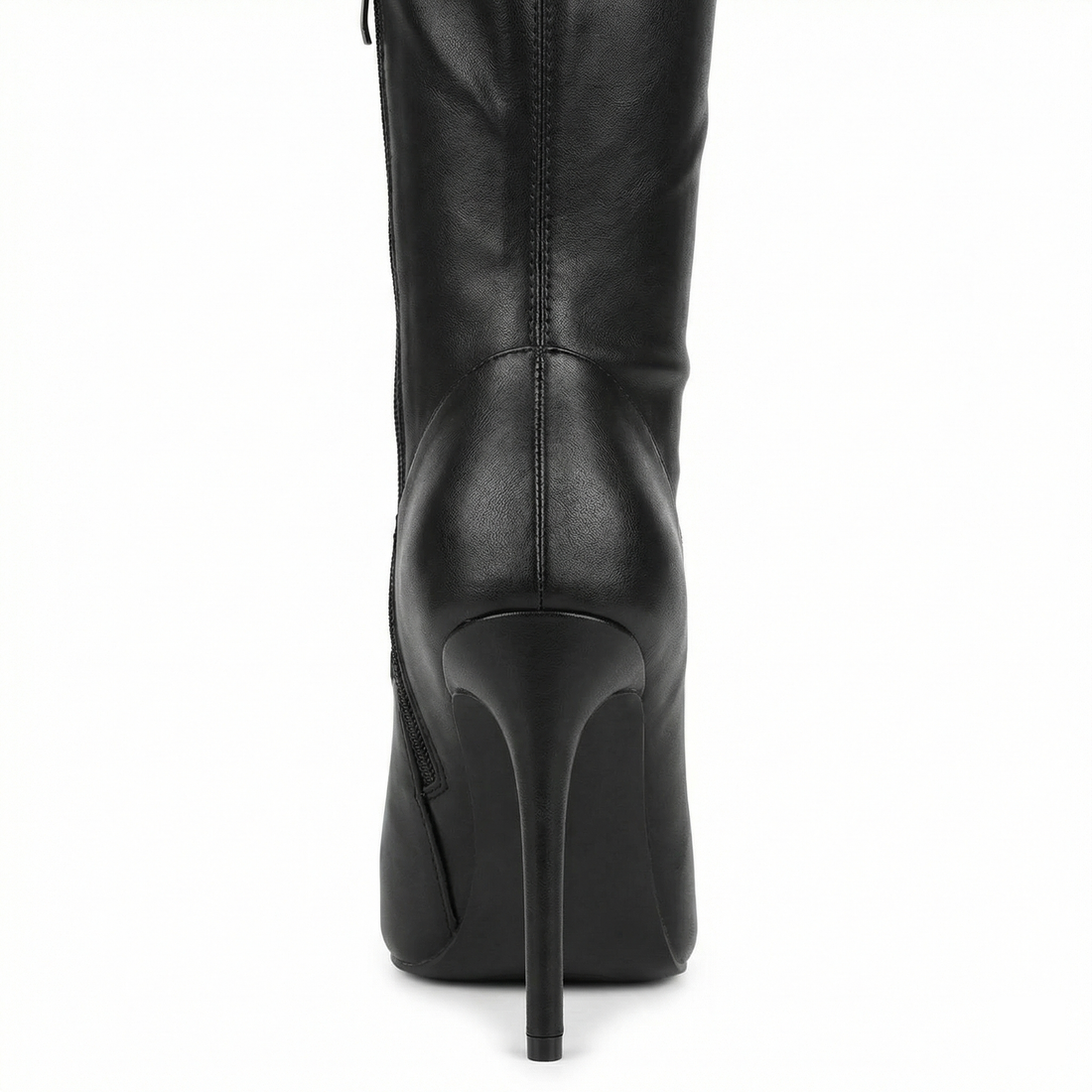 Flache Overknee-Stiefel aus für den Winter – Lioré