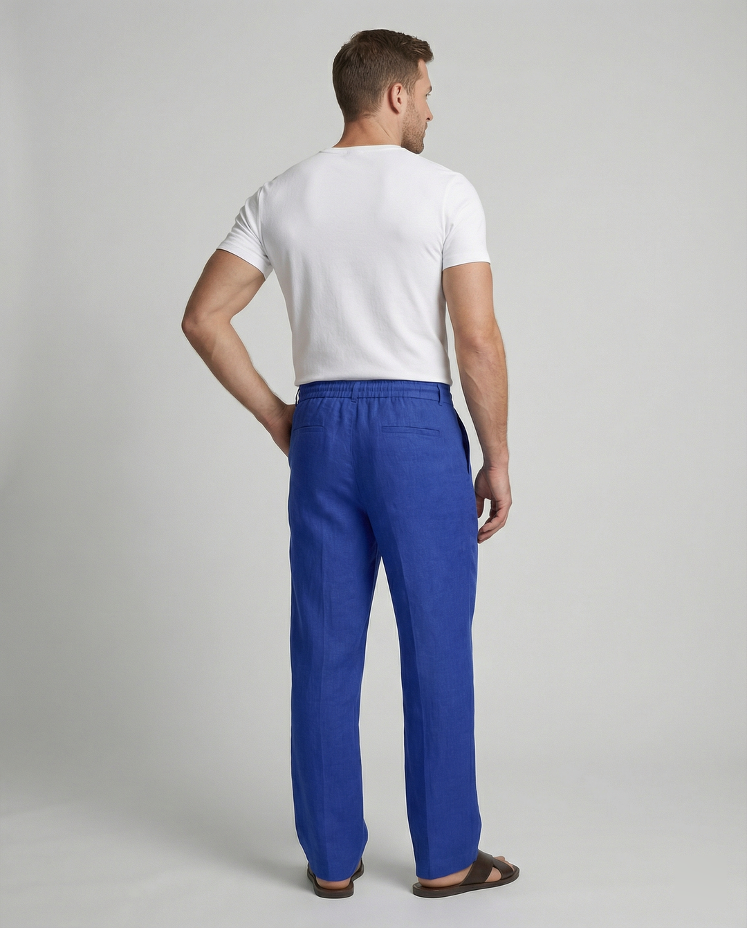 Herren Freizeithose mit elastischem Bund und praktischen Taschen Echoarchiv