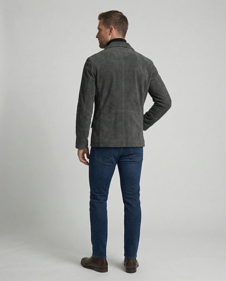 Echoarchiv - Klassischer Herbst Doppelreihiger Blazer für Männer