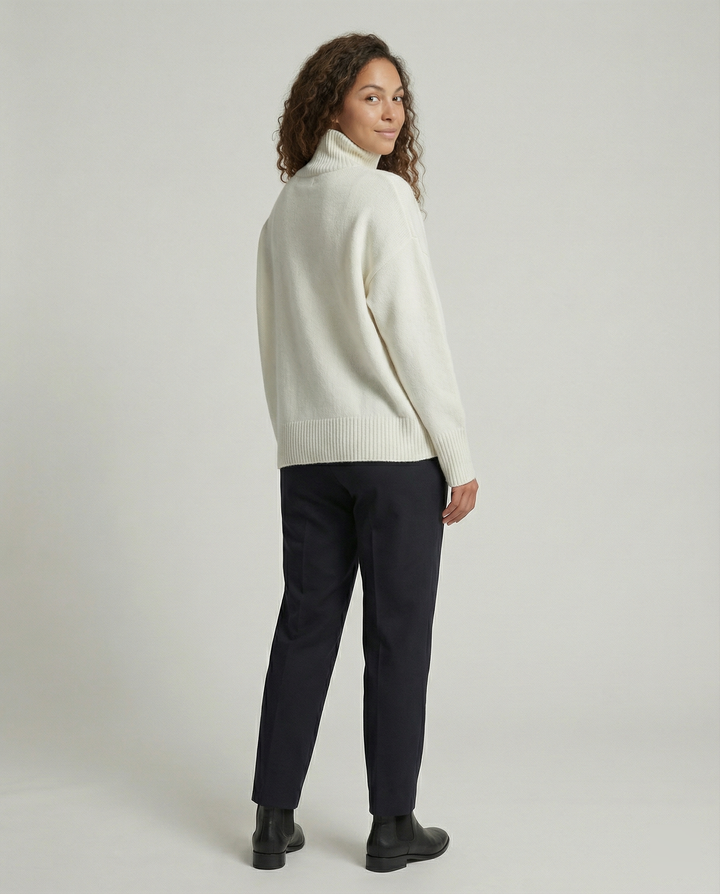 Damen kuscheliger Rollkragenpullover Echoarchiv