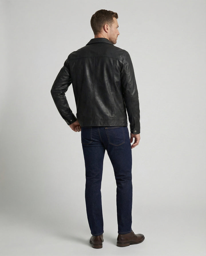 Exklusive Herren-Lederjacke in Premium-Qualität – Valtoré