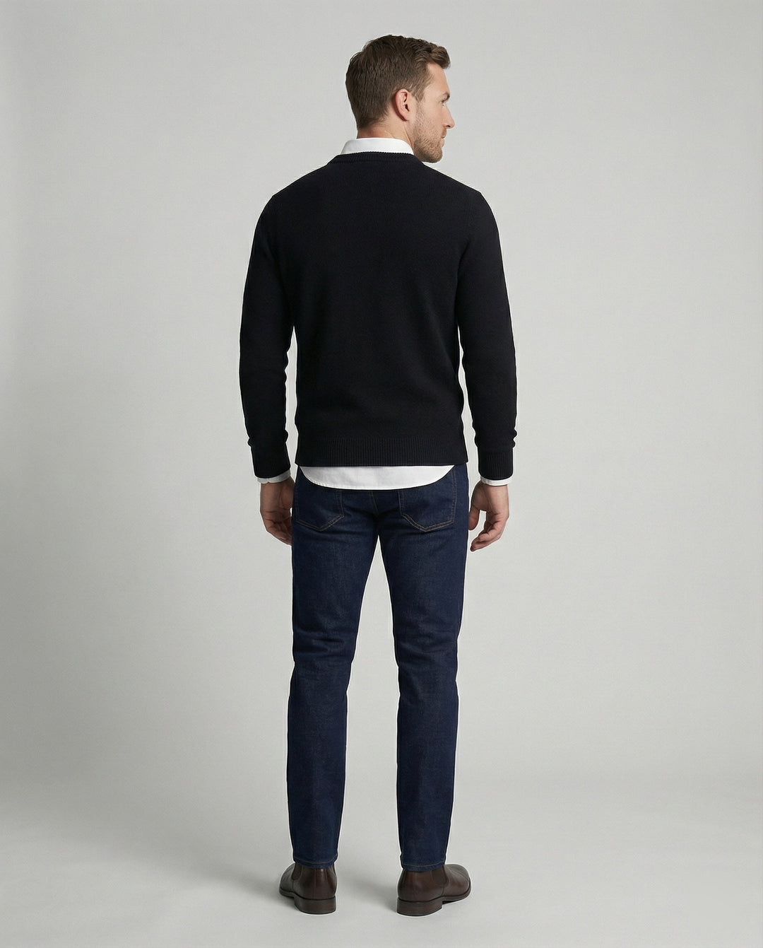 Luxuriöser Kaschmirpullover Herbst