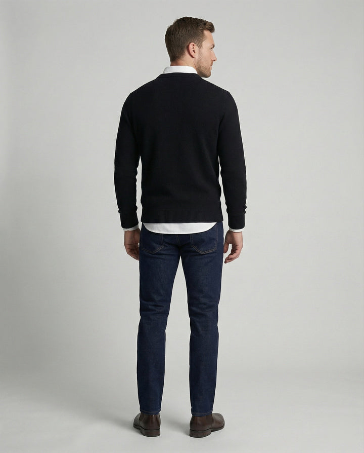 Luxuriöser Kaschmirpullover Herbst