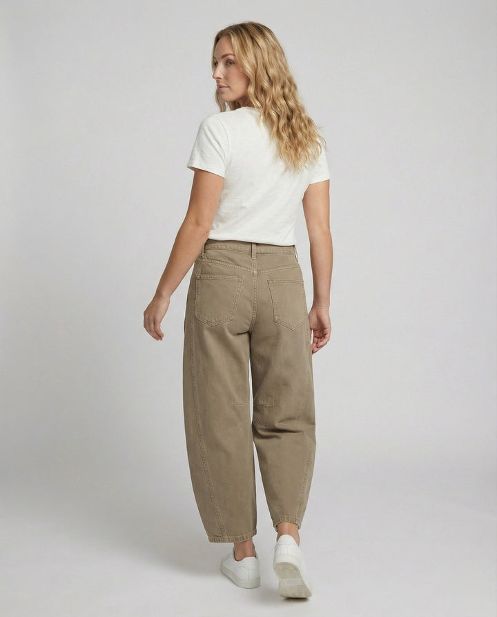 Echoarchiv | Damen Trendy Weite-Bein Hose Denim