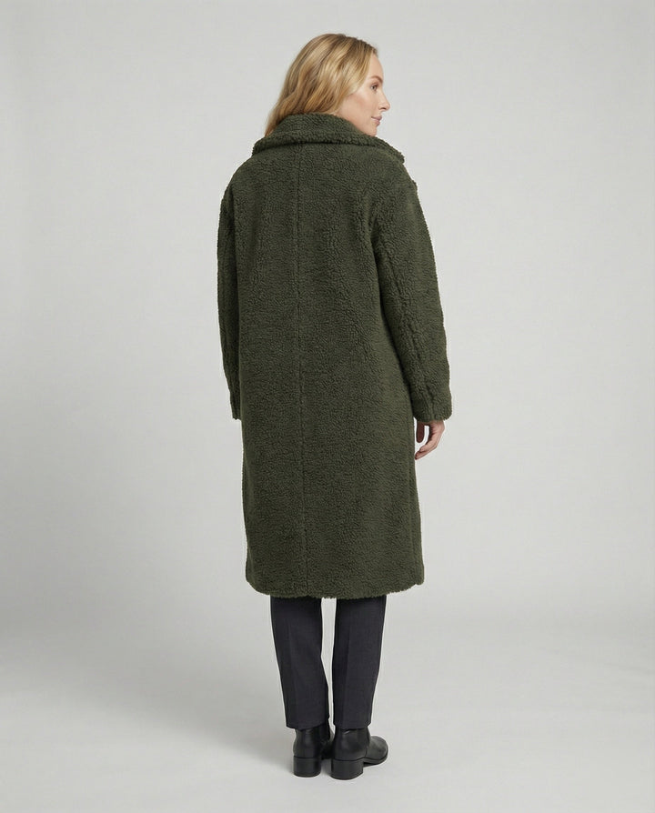 Echoarchiv | Damen Warmer Fell Wollmantel