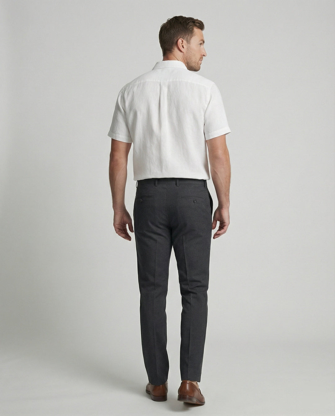 Kurzarm Hawaiihemd Herren Palmenprint – Arvello