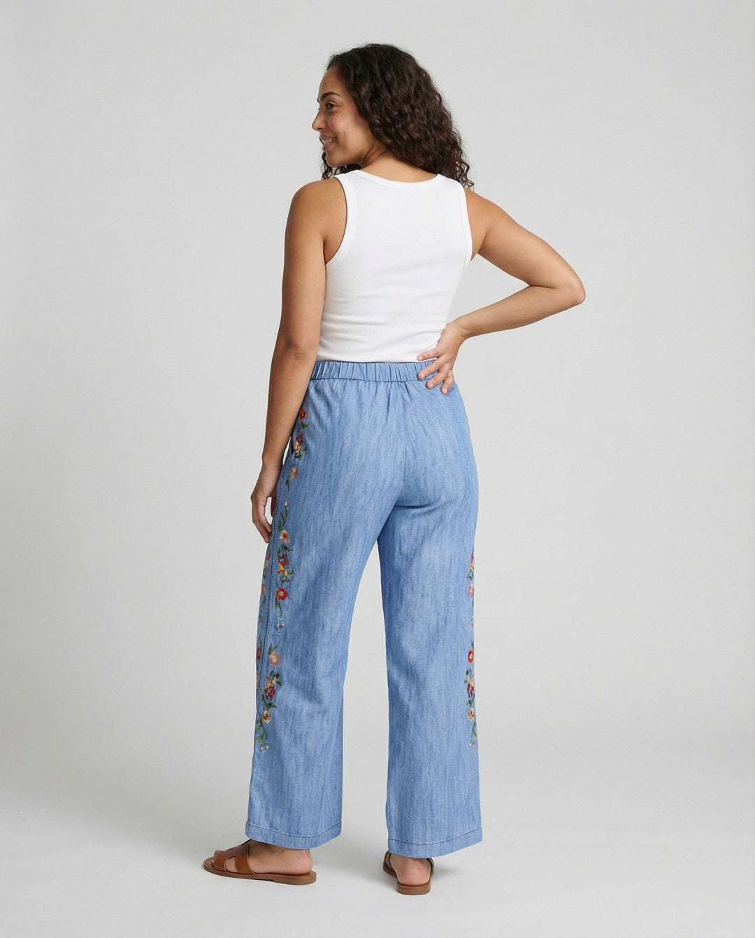 Echoarchiv | Floral Print Lockere JEchoarchivnshose für Frauen