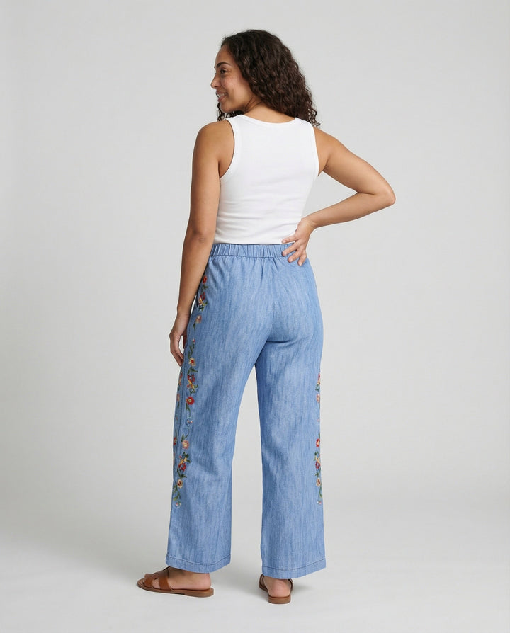 Echoarchiv | Floral Print Lockere JEchoarchivnshose für Frauen