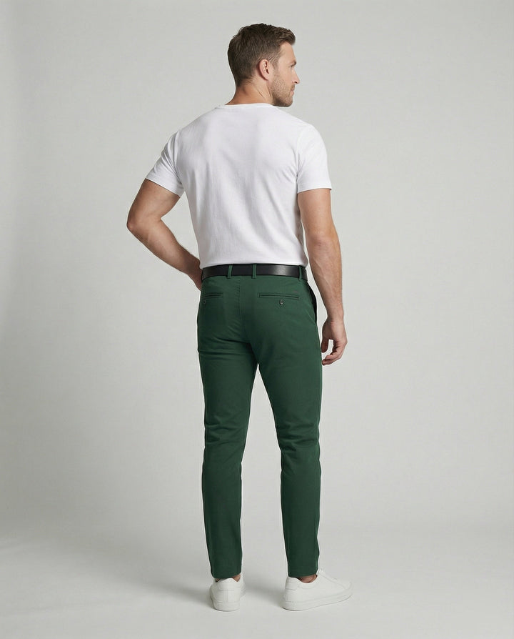 Herren Chinohose Slim Fit bequem – Alveron