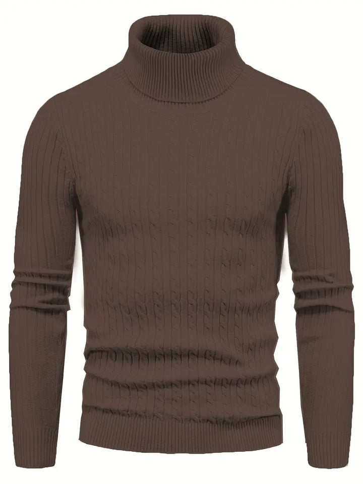 Echoarchiv - Strick Herren Rollkragenpullover