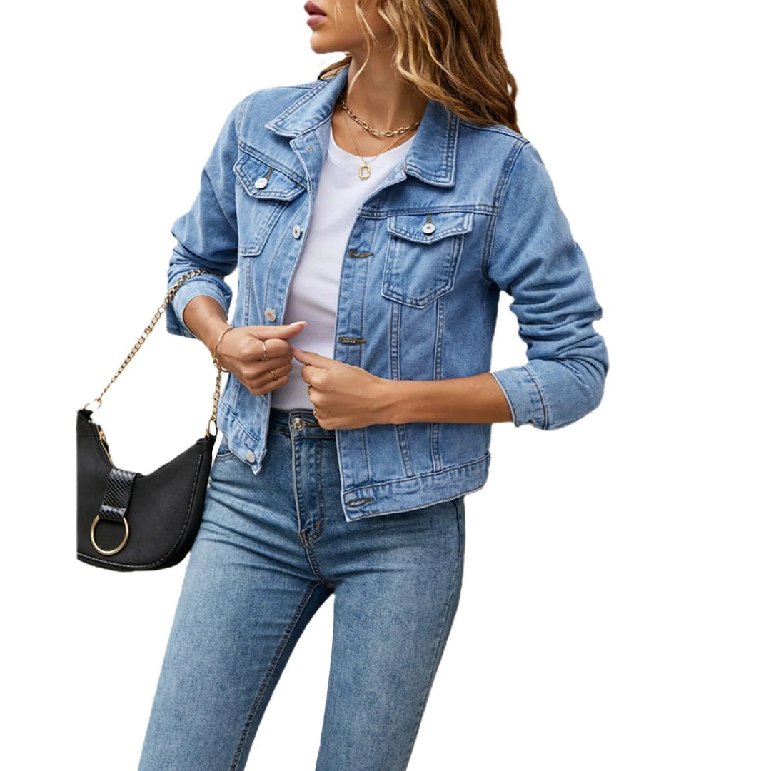 Echoarchiv | Sommerjeansjacke mit Knöpfen für Damen
