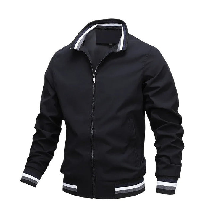 Sportliche Gestreifte Herren Mitteljahresjacke – Taviero