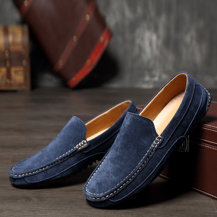 Echoarchiv | Herren Beige Mokassins Bequem