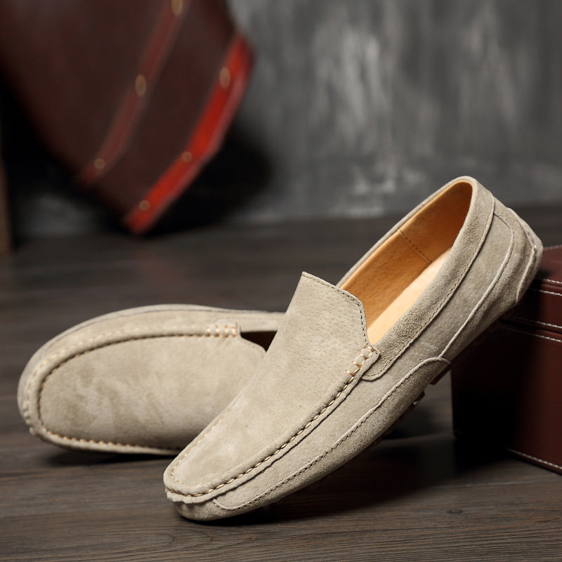 Echoarchiv | Herren Beige Mokassins Bequem