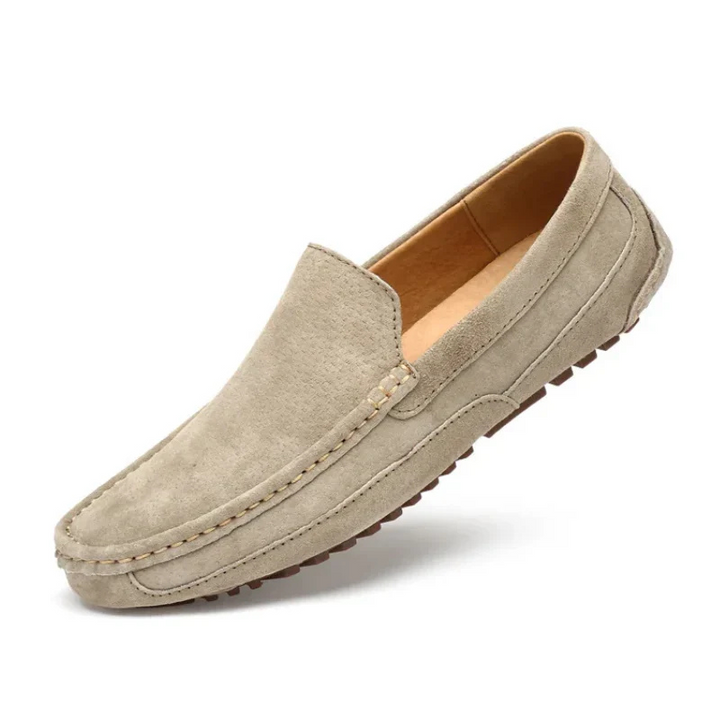 Echoarchiv | Herren Beige Mokassins Bequem