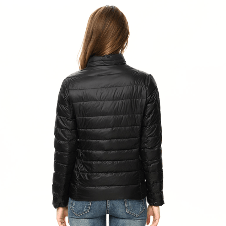 Echoarchiv | Damen Jacke Elegante Leichte Daunenjacke Trendy & Bequem