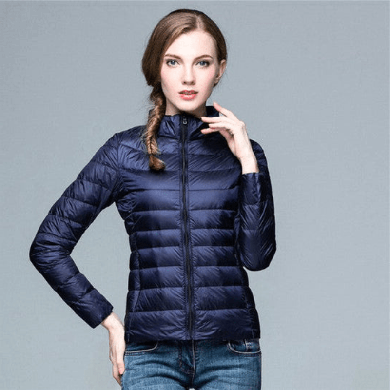Echoarchiv | Damen Jacke Elegante Leichte Daunenjacke Trendy & Bequem