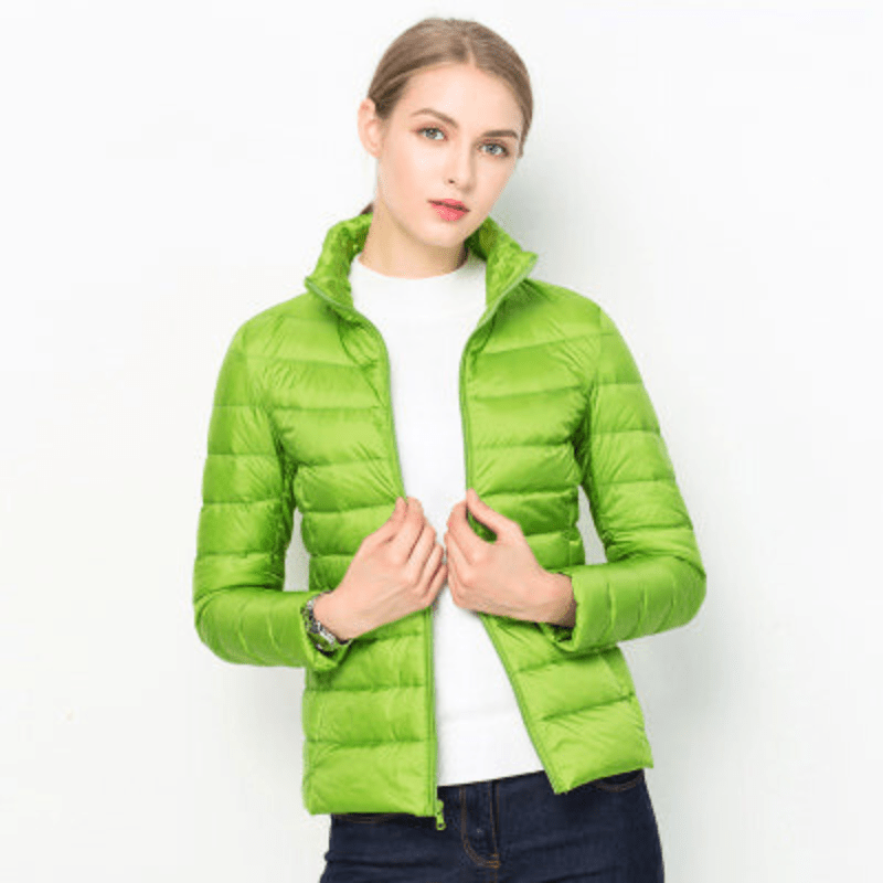 Echoarchiv | Damen Jacke Elegante Leichte Daunenjacke Trendy & Bequem
