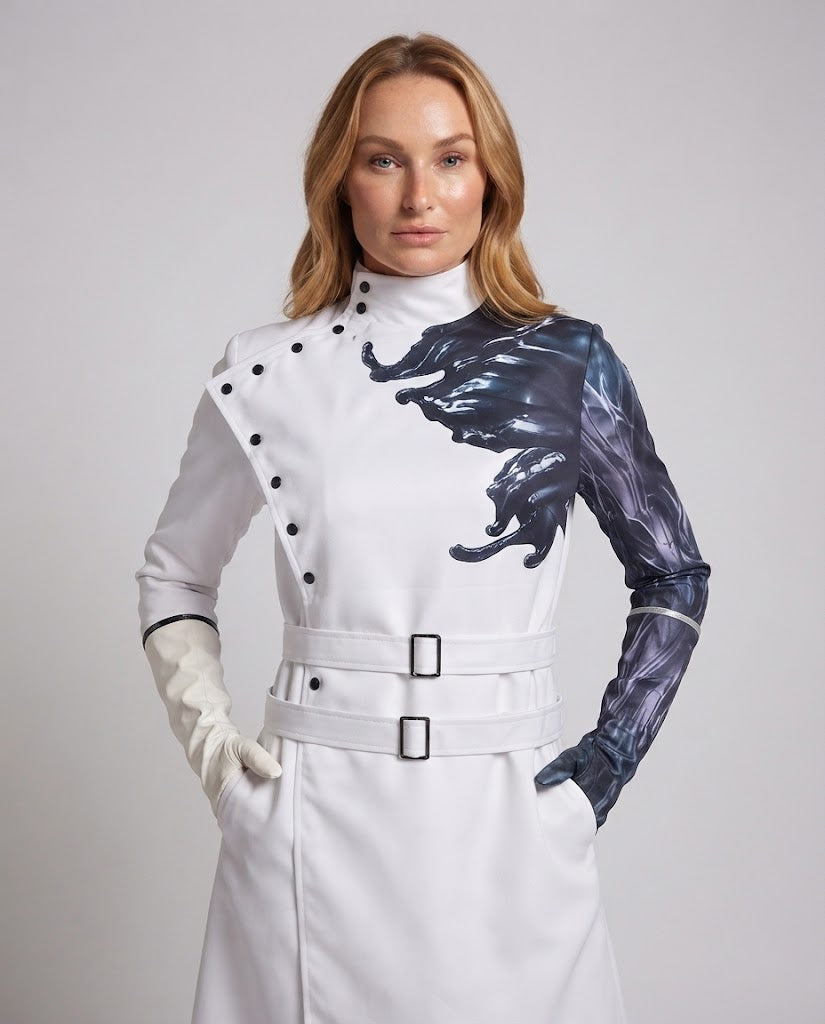 Damen Kostümjacke mit einzigartigem Design und passenden Accessoires Echo Archiv