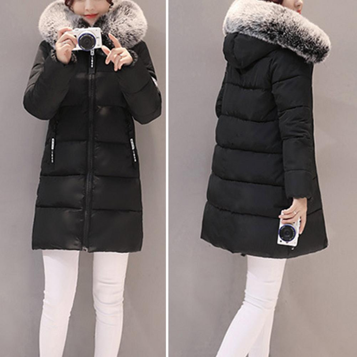 Echoarchiv | Bequeme Winddichte Damen Winterjacke