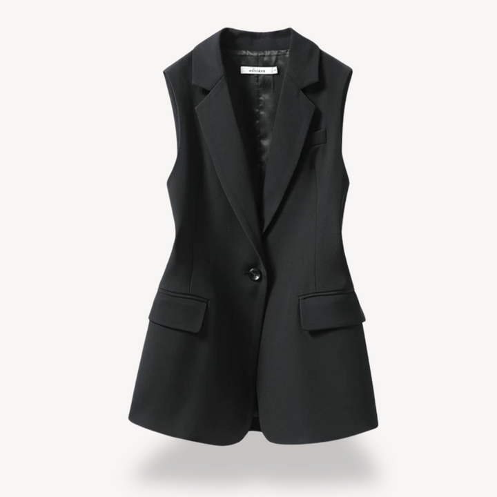 Echoarchiv | Damen Ärmelloser Blazer