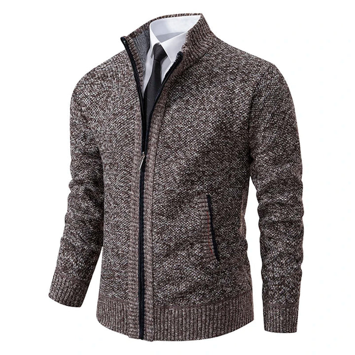 Echoarchiv - Stilvolle und Bequeme Winter Fleece Jacke mit Reißverschluss für Männer
