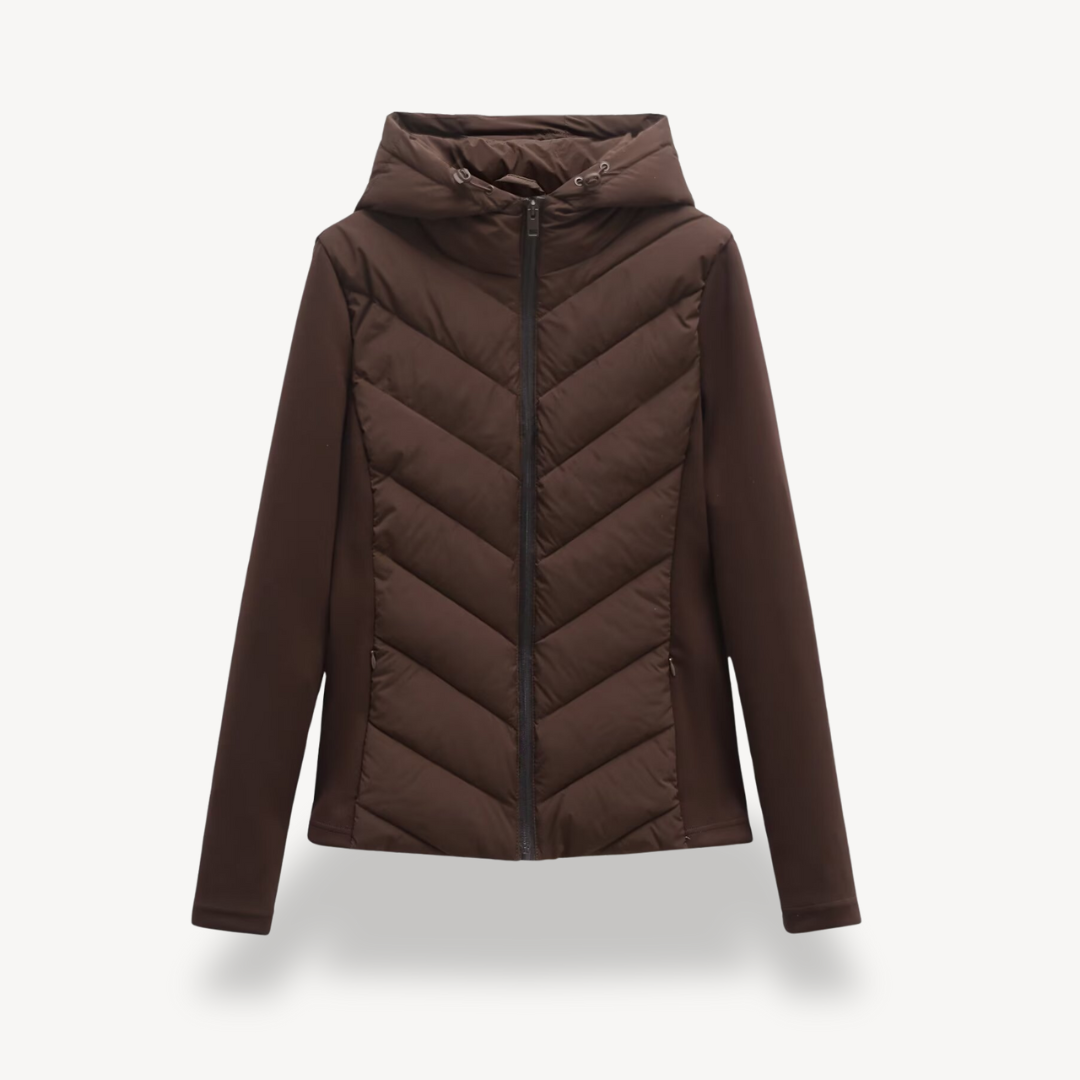 Echoarchiv | Damen Chevron Steppjacke
