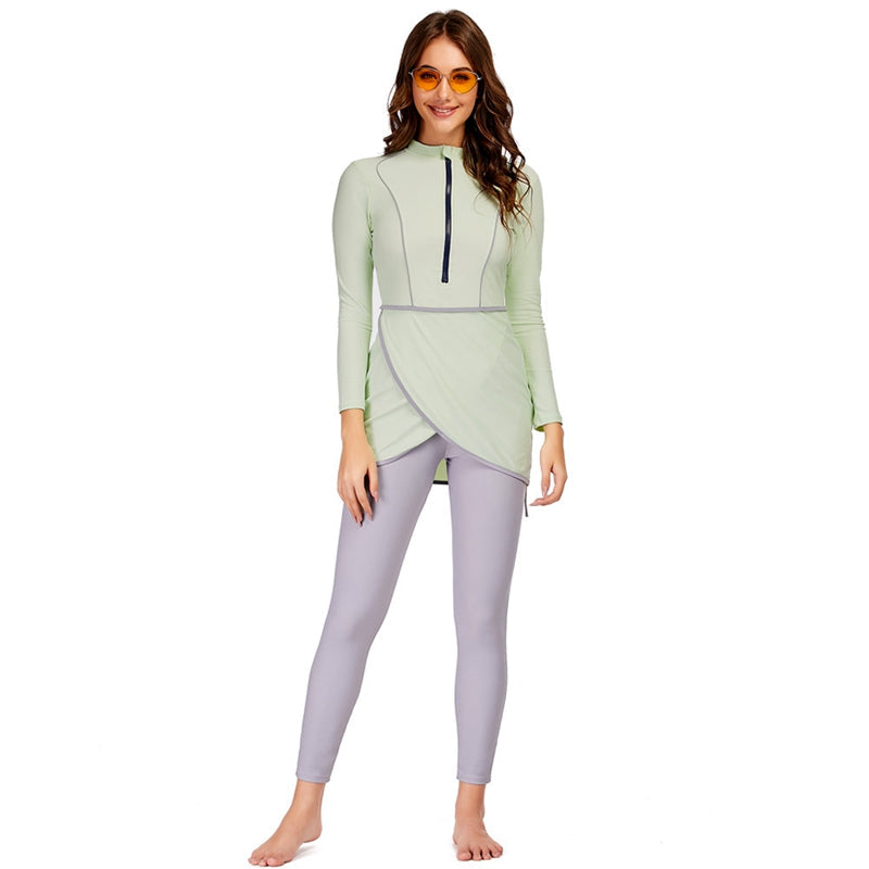 Echoarchiv | 3 Teile Set Halal BadeEchoarchiv BadEchoarchivnzug Burkini Badeoutfit