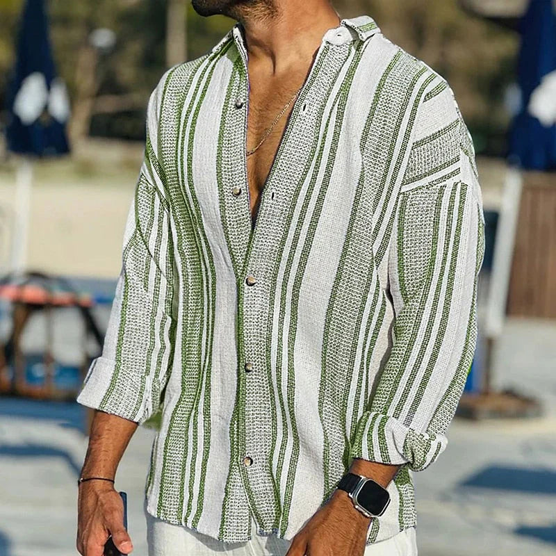 Echoarchiv | Sommerliches Gestreiftes Hemd
