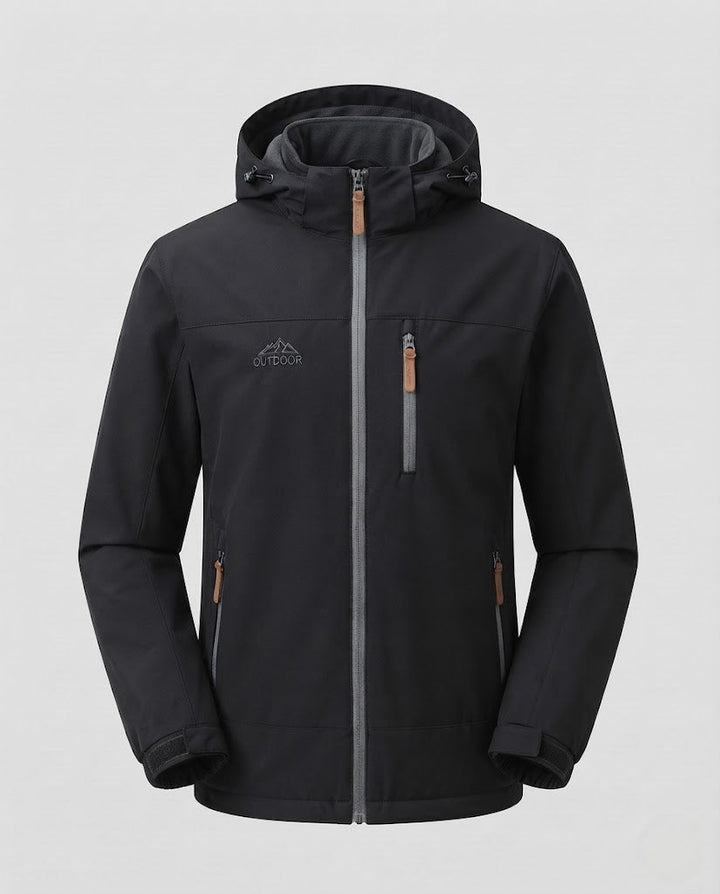 Herren Wasserabweisende Outdoorjacke Echo Archiv