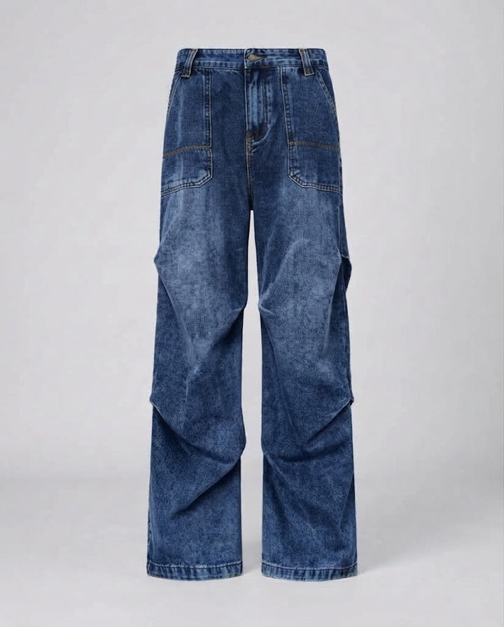 Frauenmode Weit geschnittene Jeans Echoarchiv