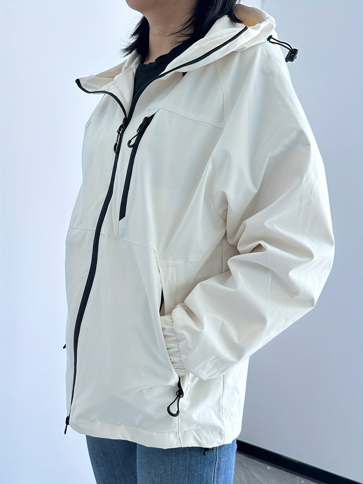 Echoarchiv | Moderne Wasser Und Winddichte Regenjacke Für Damen