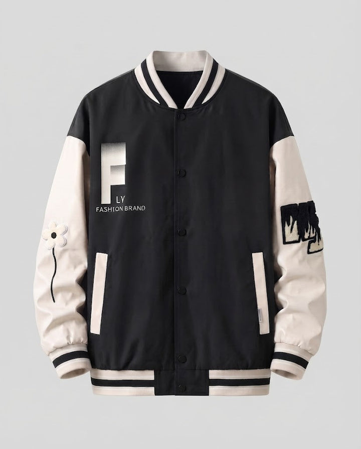 Damen Sportliche Bomberjacke Echo Archiv