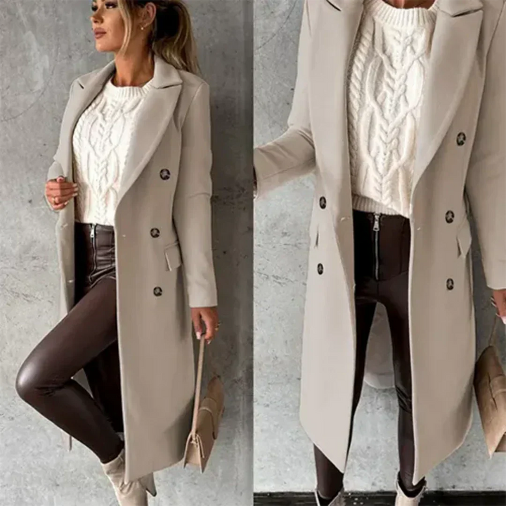 Echoarchiv | Damen Warme Trench Mantel - Winter