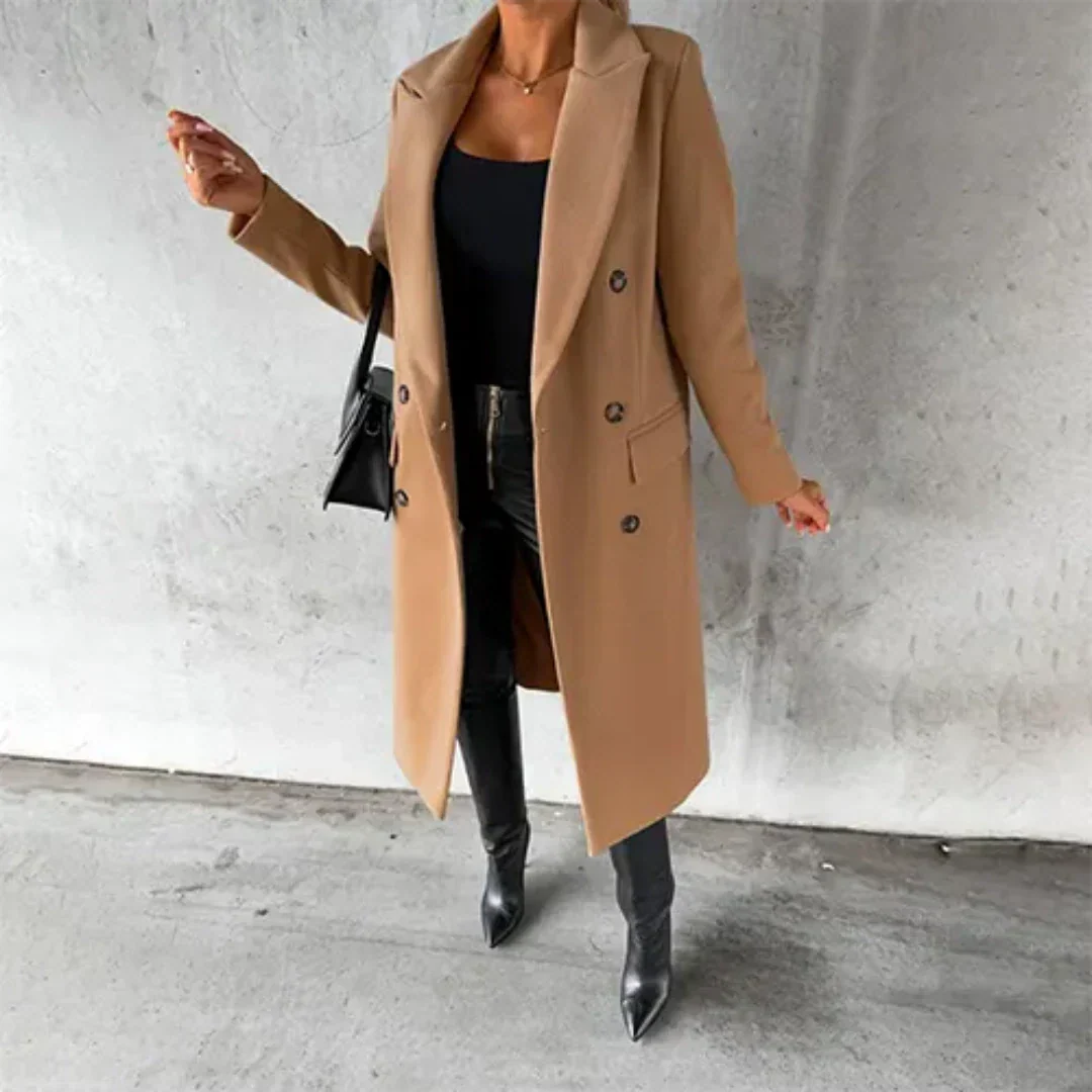 Echoarchiv | Damen Warme Trench Mantel - Winter