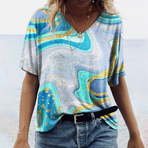 Echoarchiv | Originelles Damen-T-Shirt Im Boho-Stil