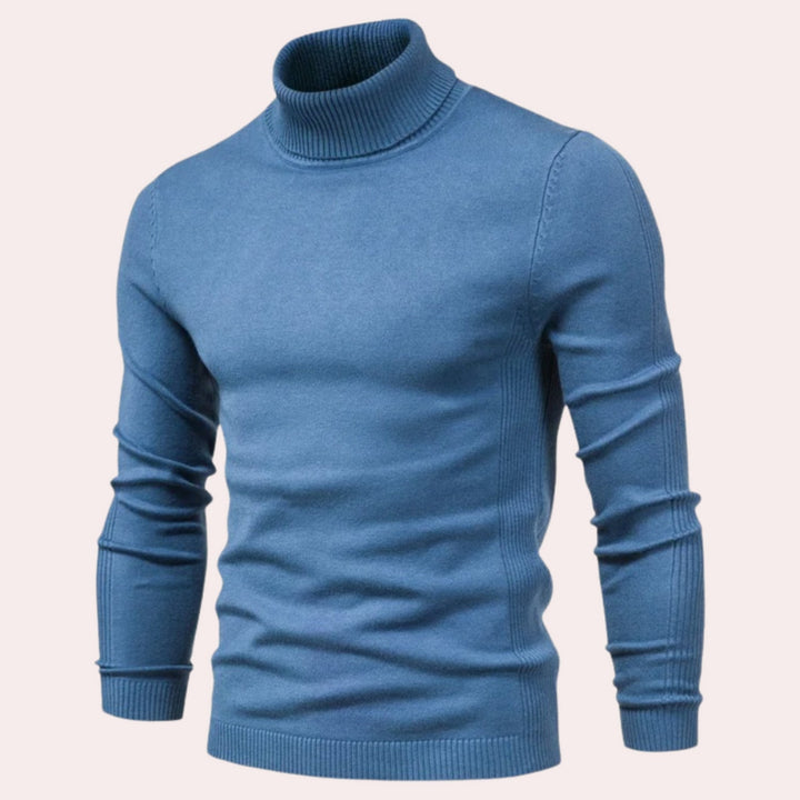 Echoarchiv | Lässiger Herren Rollkragenpullover