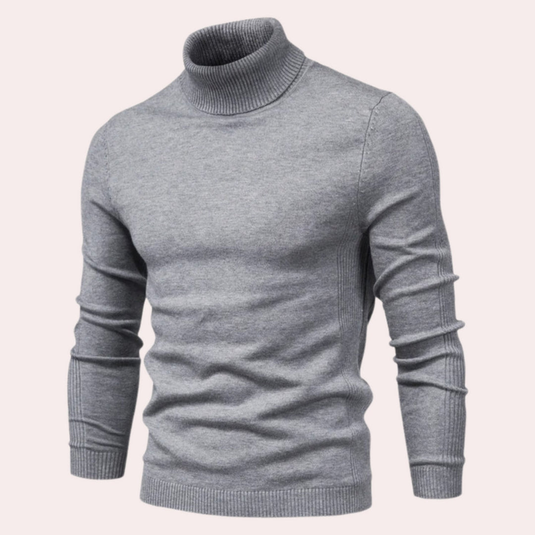 Echoarchiv | Lässiger Herren Rollkragenpullover