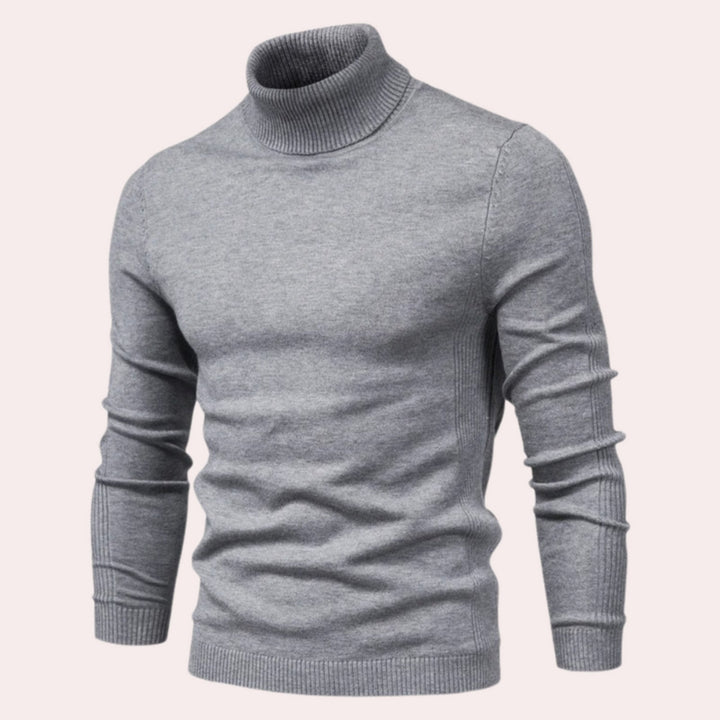 Echoarchiv | Lässiger Herren Rollkragenpullover