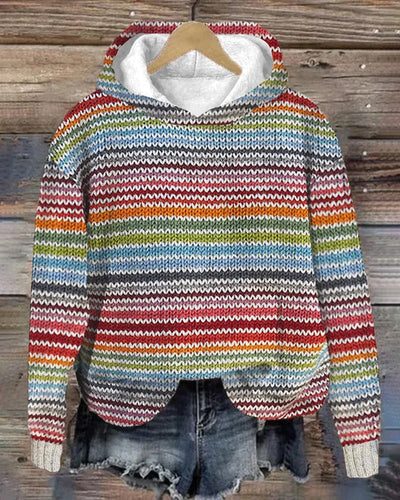 Echoarchiv | Kapuzenpullover mit farbigen Ärmeln